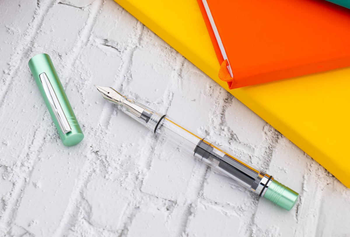 Monteverde MP1 Fountain Pen - Mint Green ”Lucky” (Pen Boutique Exclusive) - Pen Boutique Ltd
