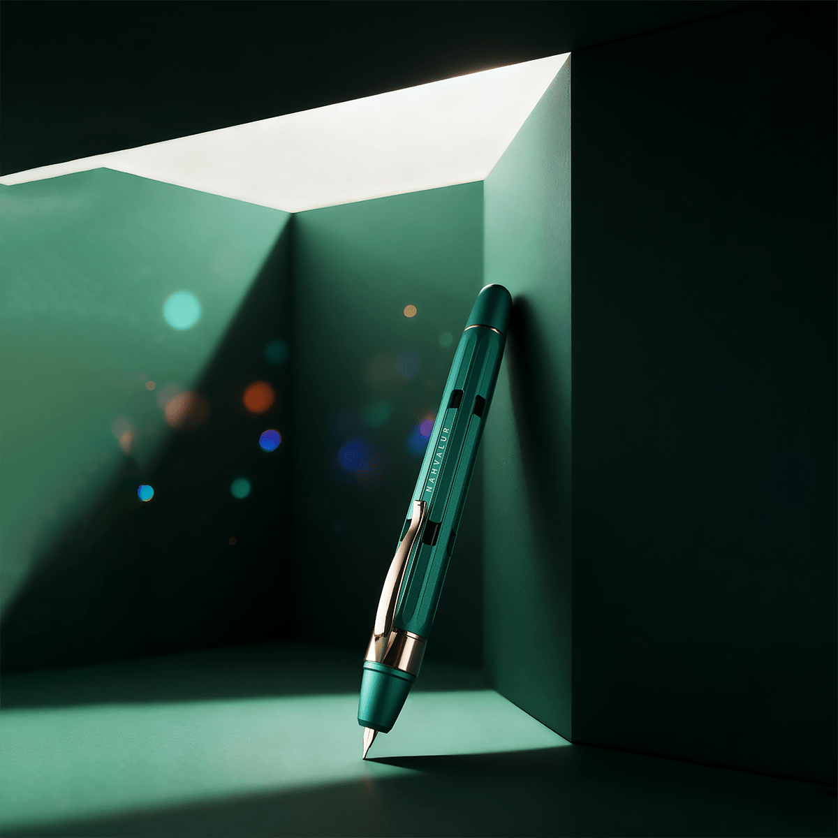 Nahvalur Eclipse Fountain Pen - Emerald - Pen Boutique Ltd