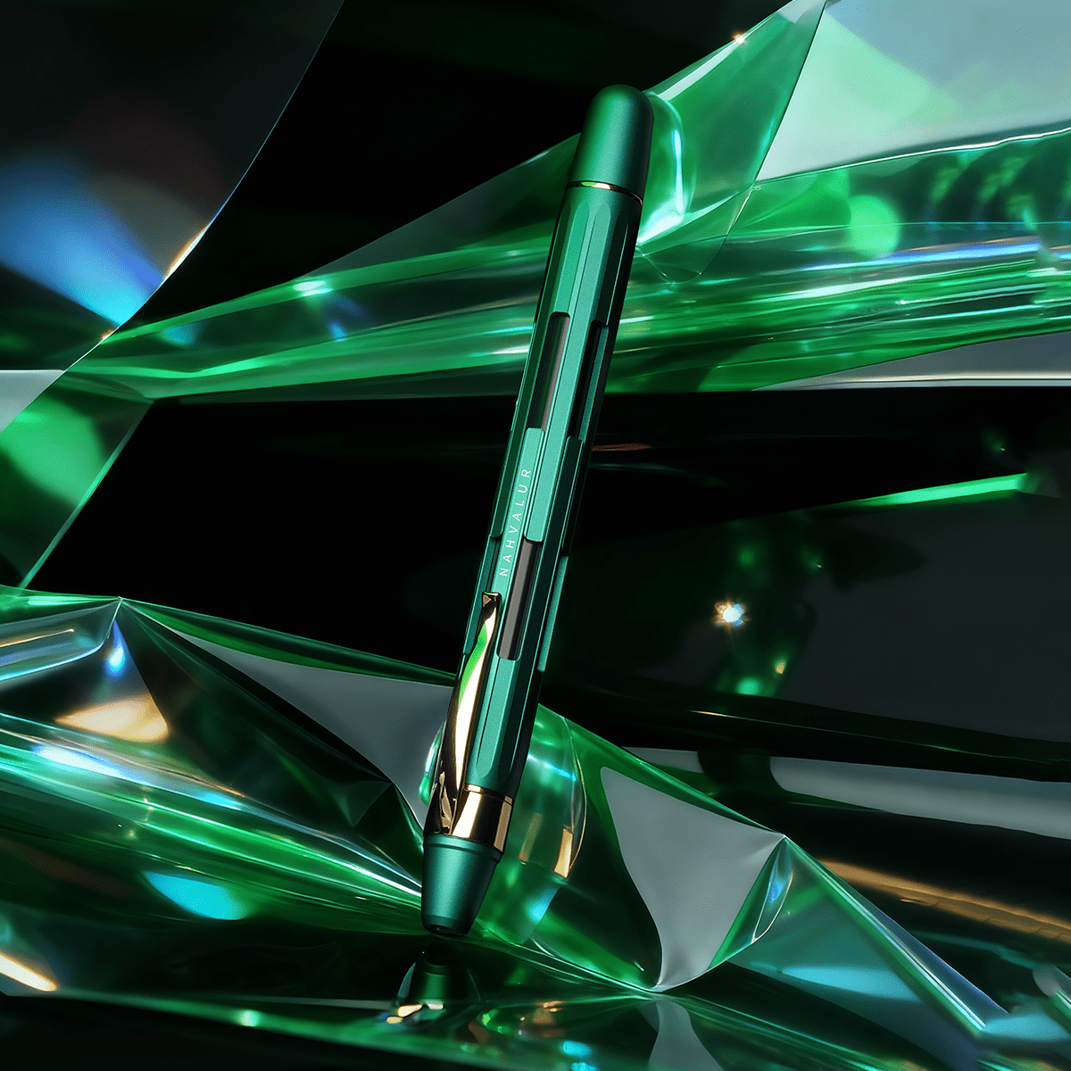 Nahvalur Eclipse Fountain Pen - Emerald - Pen Boutique Ltd