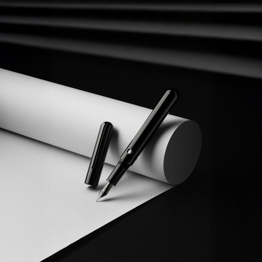 Nahvalur Nautilus Fountain Pen - Cephalopod Black - Pen Boutique Ltd