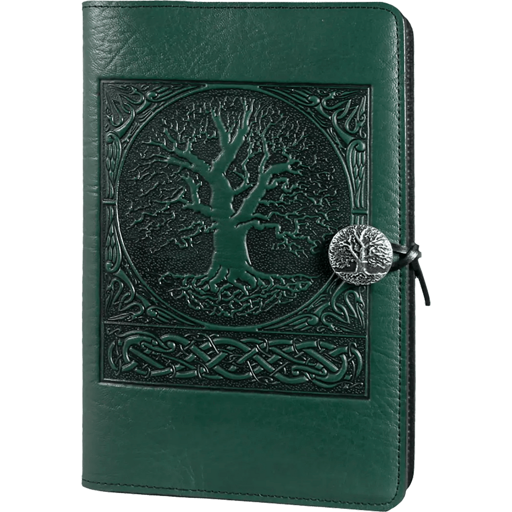 Oberon Design World Tree Large Journal - Green - Pen Boutique Ltd