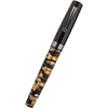 Omas Paragon Fountain Pen - Black Lucen - Silver Trim - Pen Boutique Ltd