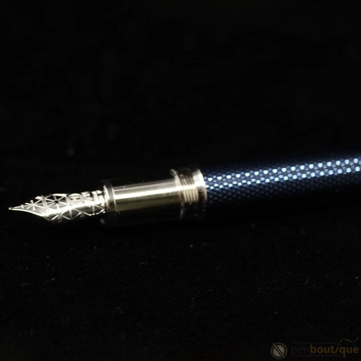 Montblanc Solitaire Fountain Pen - Blue Hour - Legrand - Pen Boutique Ltd