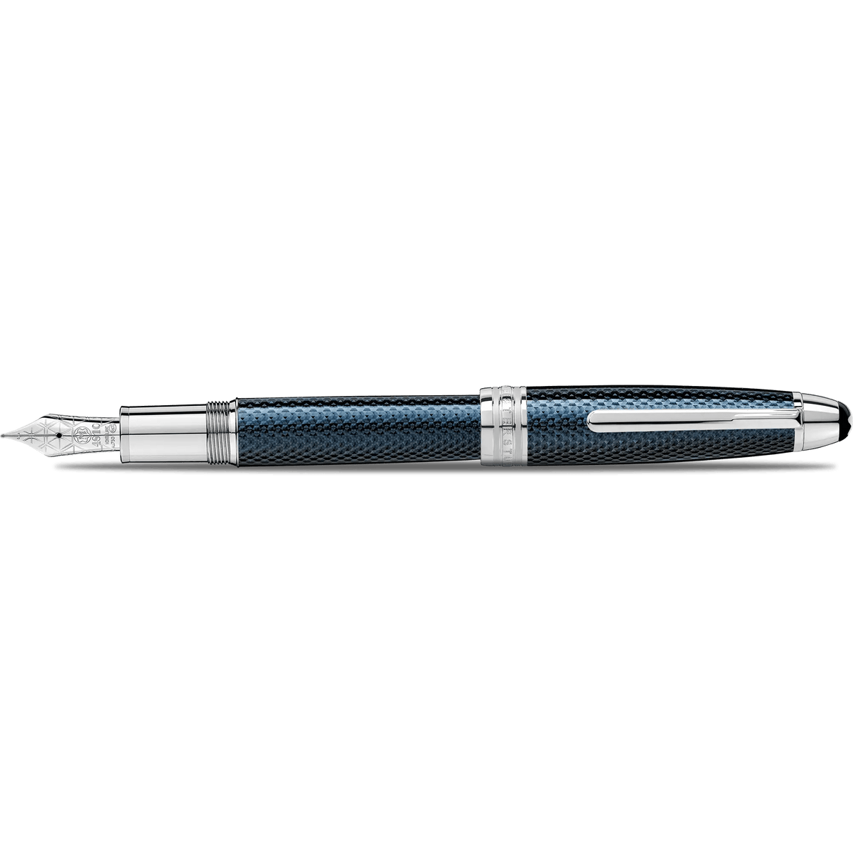Montblanc Solitaire Fountain Pen - Blue Hour - Legrand - Pen Boutique Ltd