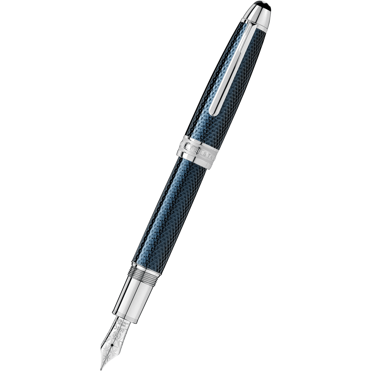 Montblanc Solitaire Fountain Pen - Blue Hour - Legrand - Pen Boutique Ltd