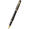 Parker Meridian Rollerball Pen - Black - Gold Trim - Pen Boutique Ltd