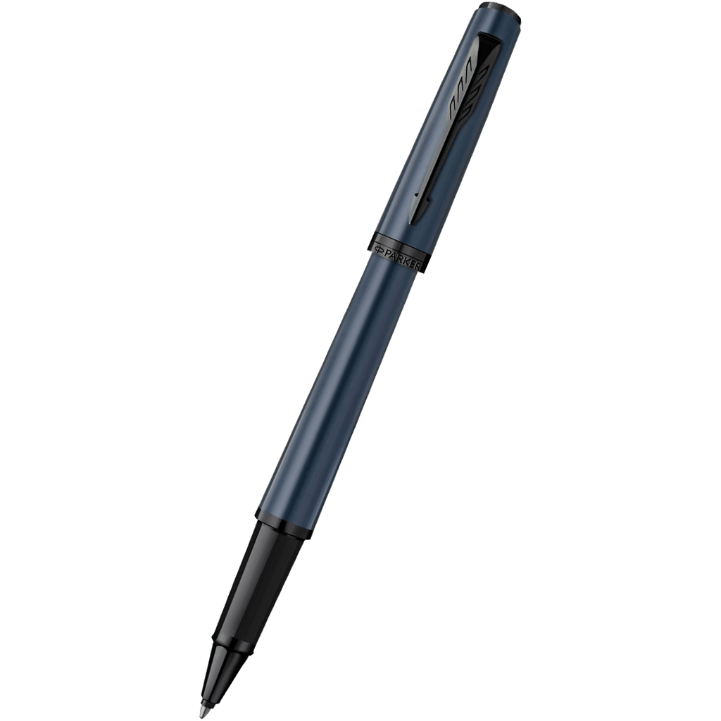 Parker Meridian Rollerball Pen - Blue - Black Trim - Pen Boutique Ltd