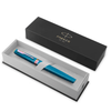 Parker Meridian Rollerball Pen - Teal - Rainbow Trim - Pen Boutique Ltd