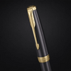 Parker Sonnet Fountain Pen - Grey - Gold Trim - Pen Boutique Ltd