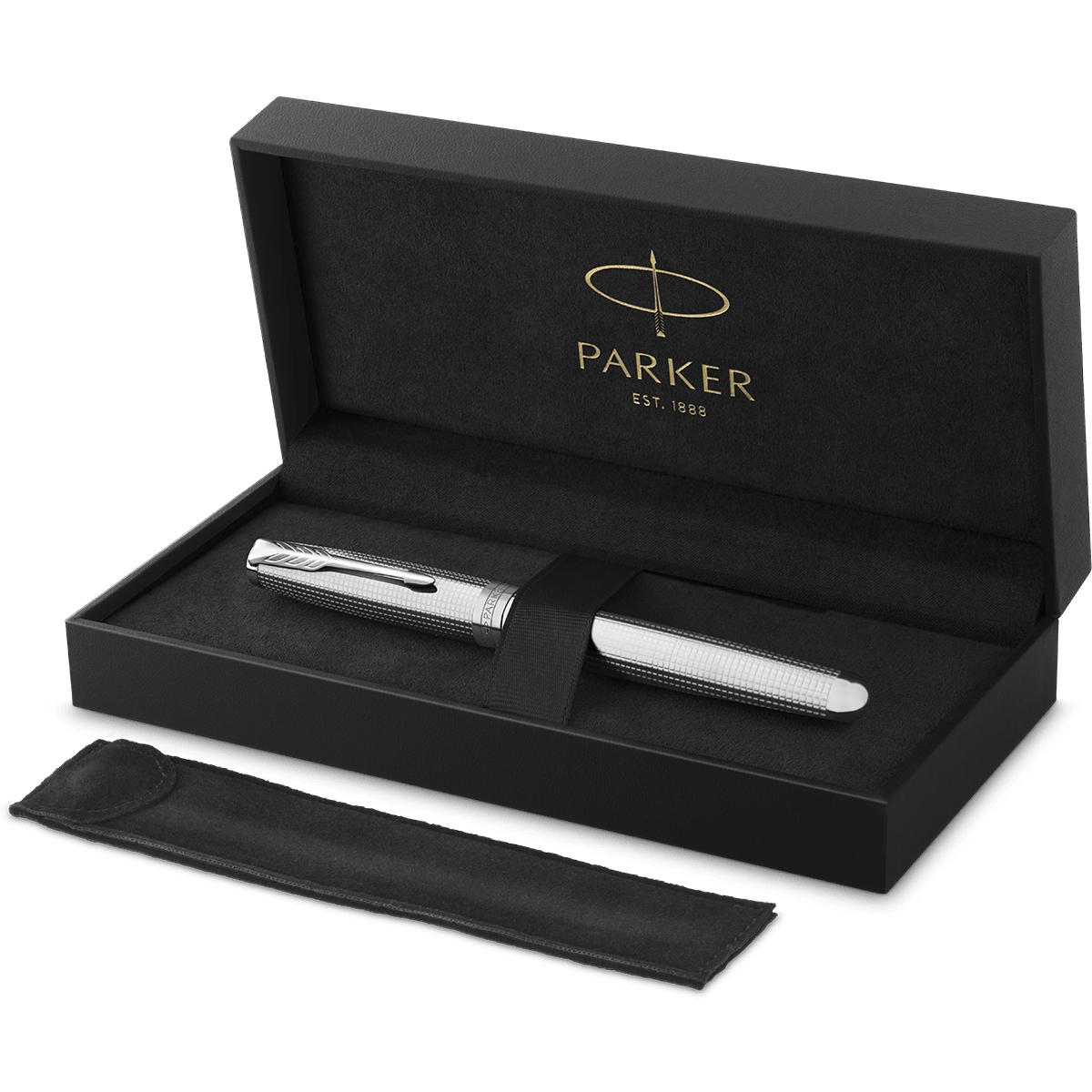 Parker Sonnet Fountain Pen – Cisele Palladium (Special Edition) - Pen Boutique Ltd