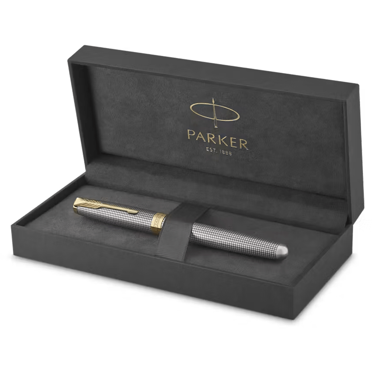 Parker Sonnet Fountain Pen - Prestige Cisele - Gold Trim - 18K Nib - Pen Boutique Ltd