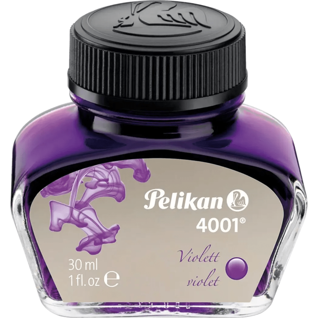 Pelikan 4001 Ink Bottle - Violet - 30ml - Pen Boutique Ltd