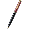 Pelikan Souveran Ballpoint Pen - K600 Black & Red Stripe - Pen Boutique Ltd