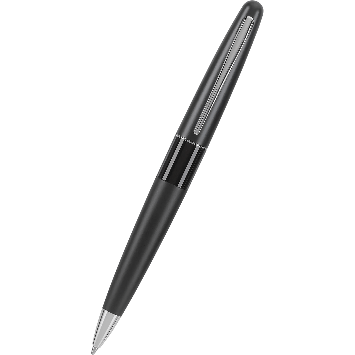 Pilot Ballpoint Pen - MR Collection - Plain Black - Pen Boutique Ltd