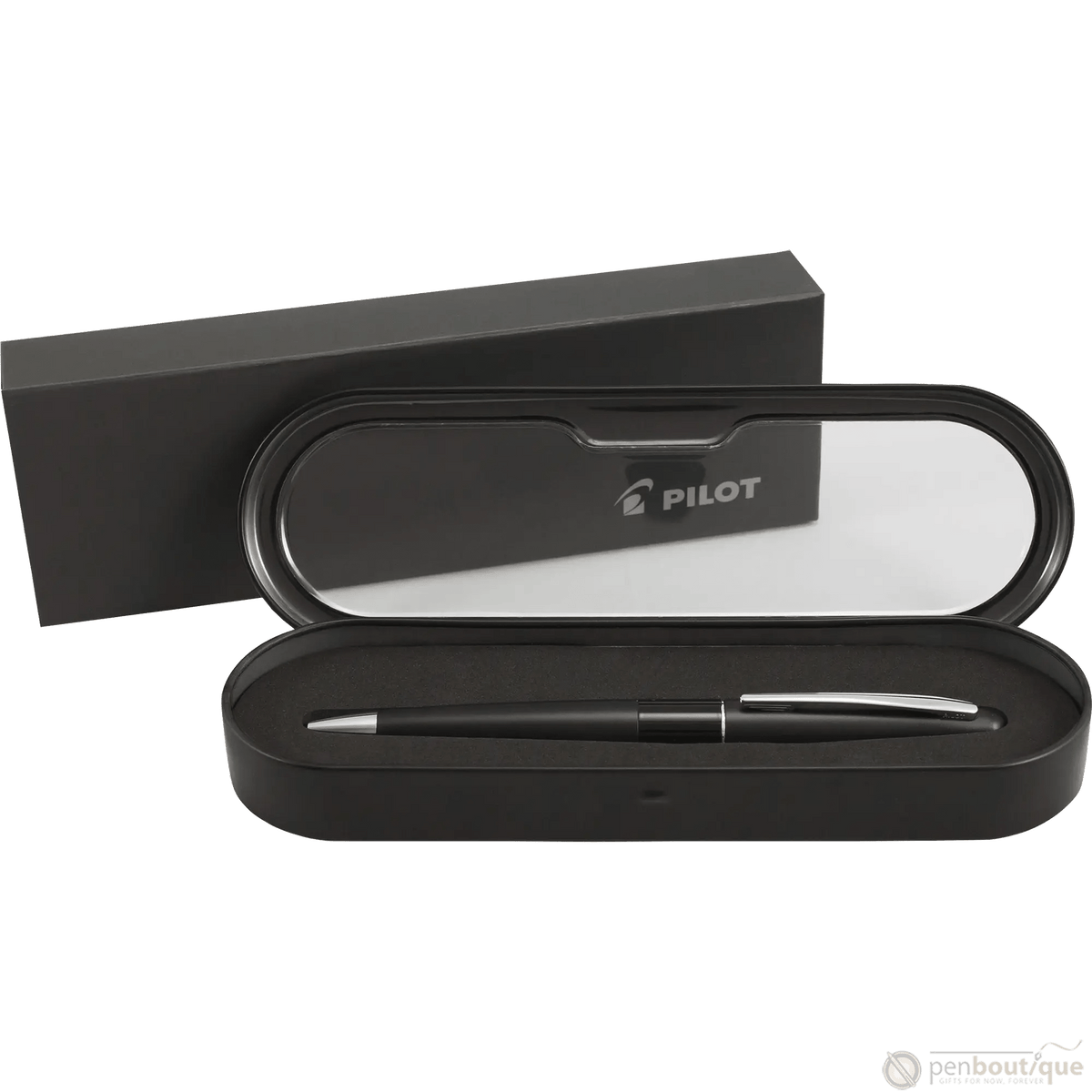 Pilot Ballpoint Pen - MR Collection - Plain Black - Pen Boutique Ltd