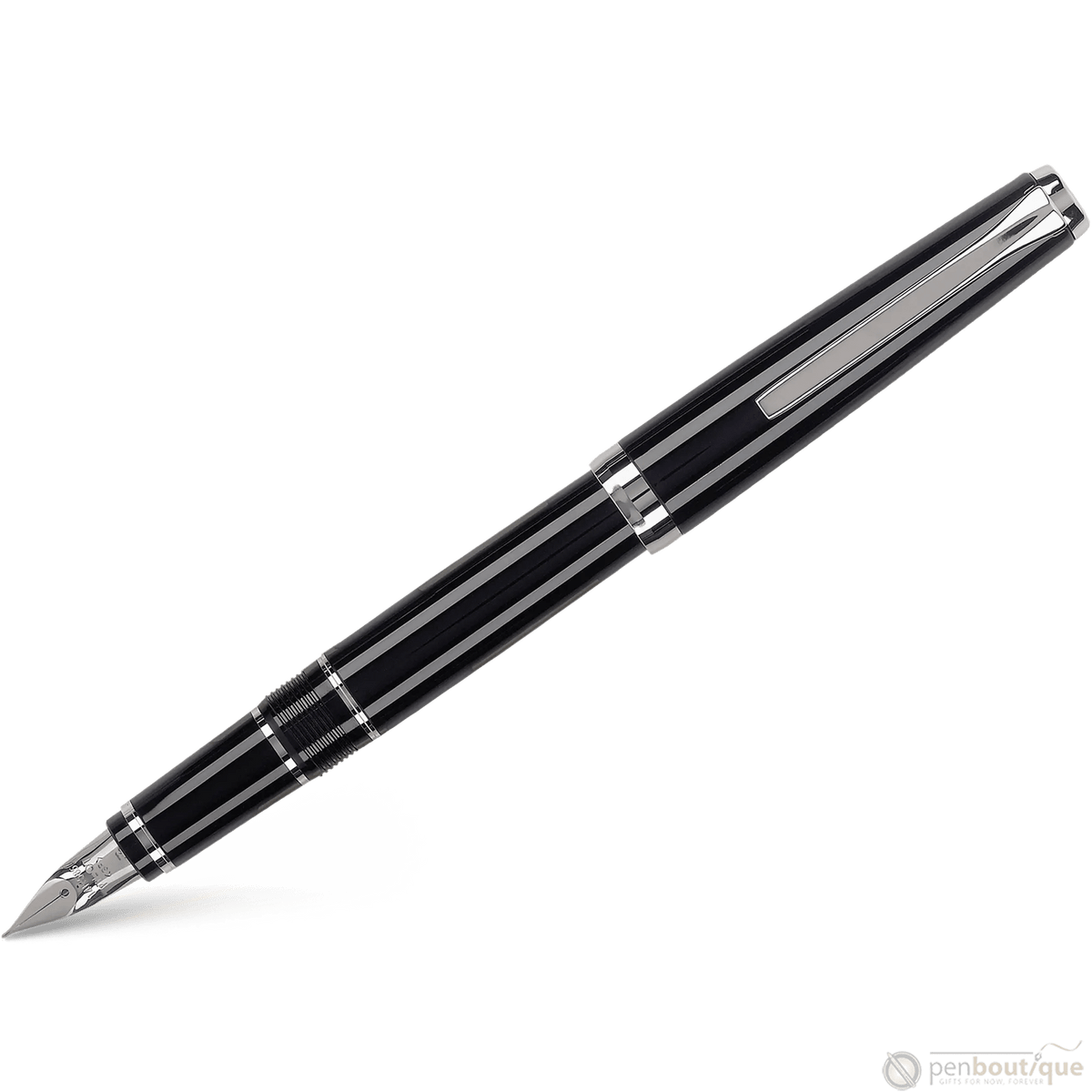 Pilot Falcon 2 Fountain Pen - Metal Black - Pen Boutique Ltd
