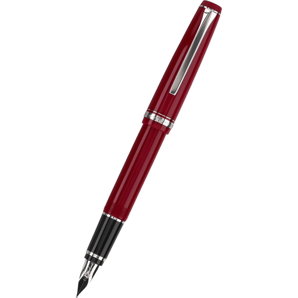 Pilot Falcon Fountain Pen - Red - Pen Boutique Ltd