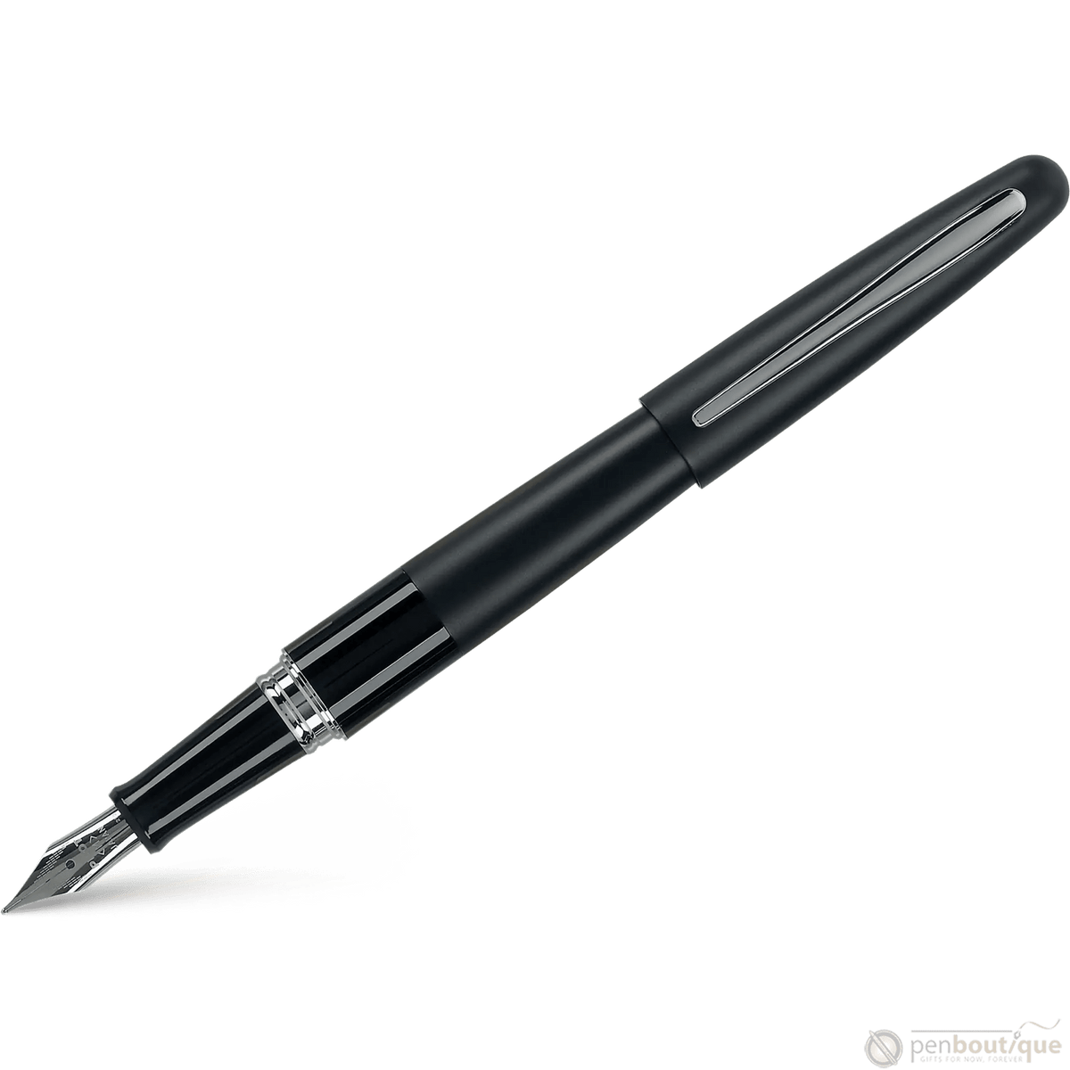 Pilot Fountain Pen - MR Collection - Plain Black - Pen Boutique Ltd