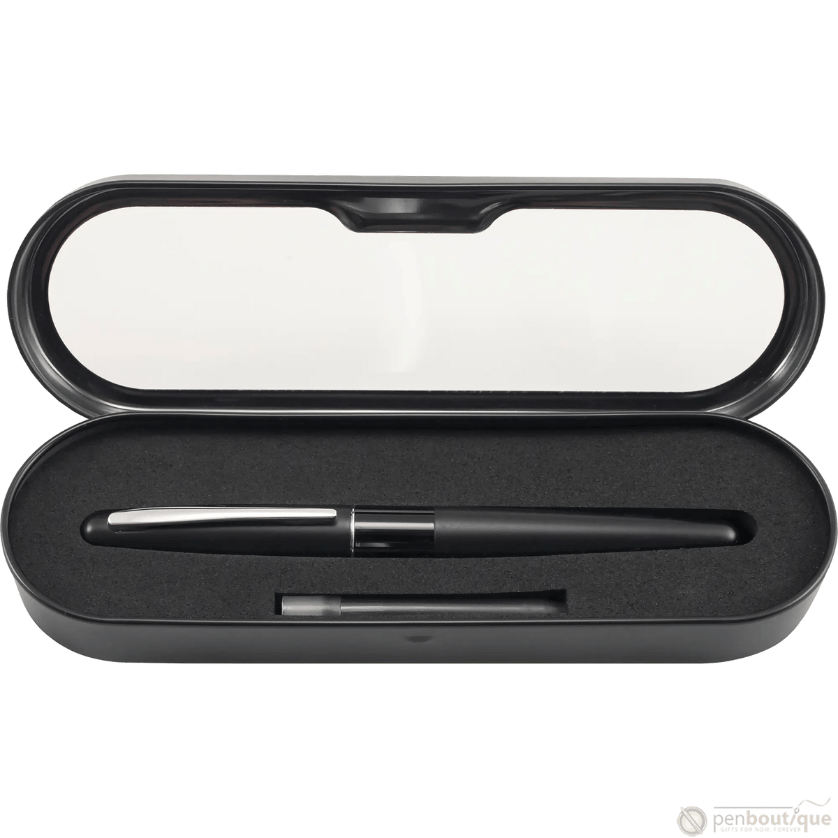 Pilot Fountain Pen - MR Collection - Plain Black - Pen Boutique Ltd