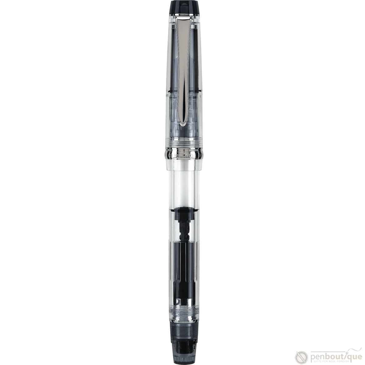 Pilot Heritage 92 Fountain Pen - Clear - Pen Boutique Ltd