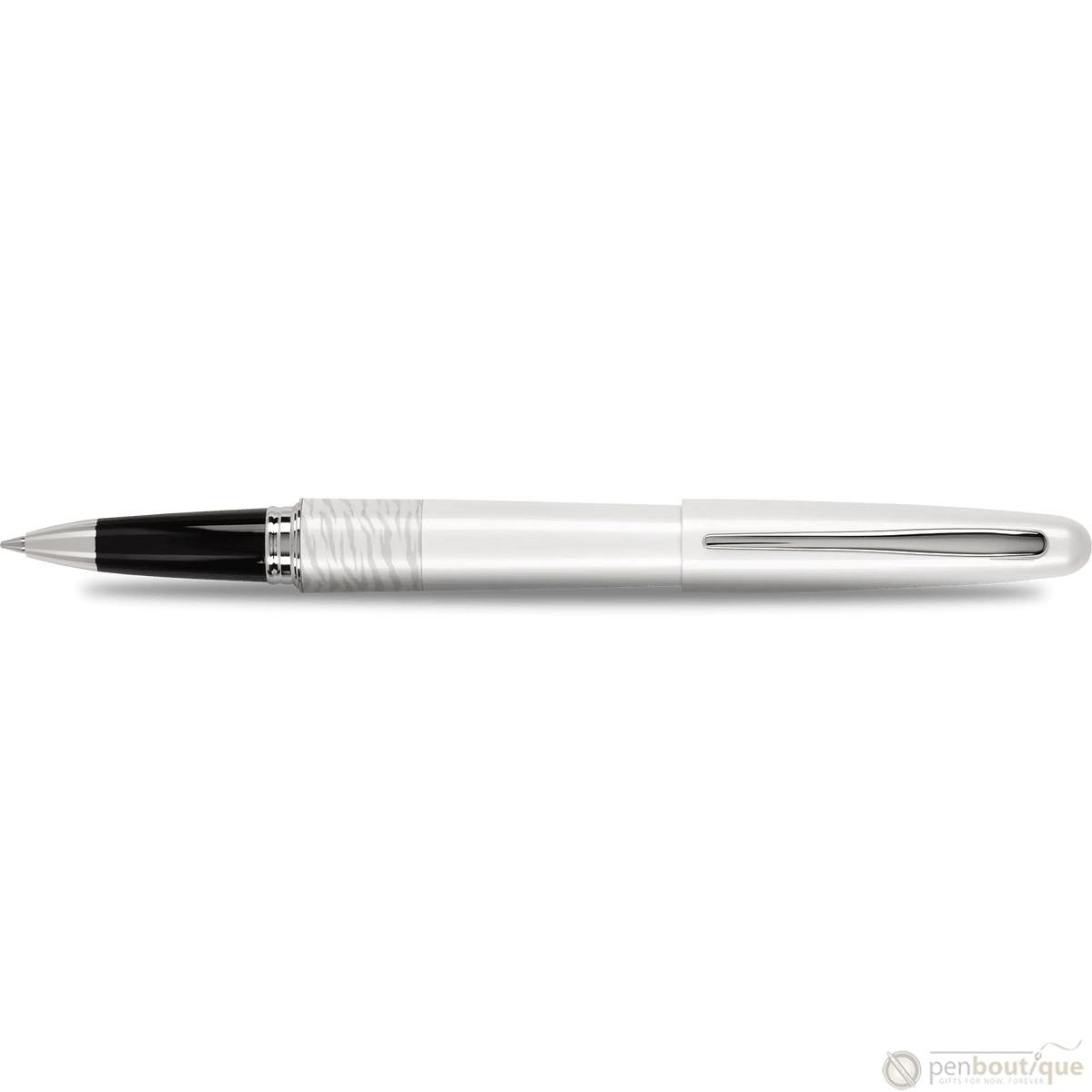 Pilot Rollerball Pen - MR Collection - Animal - Matte White Tiger - Pen Boutique Ltd