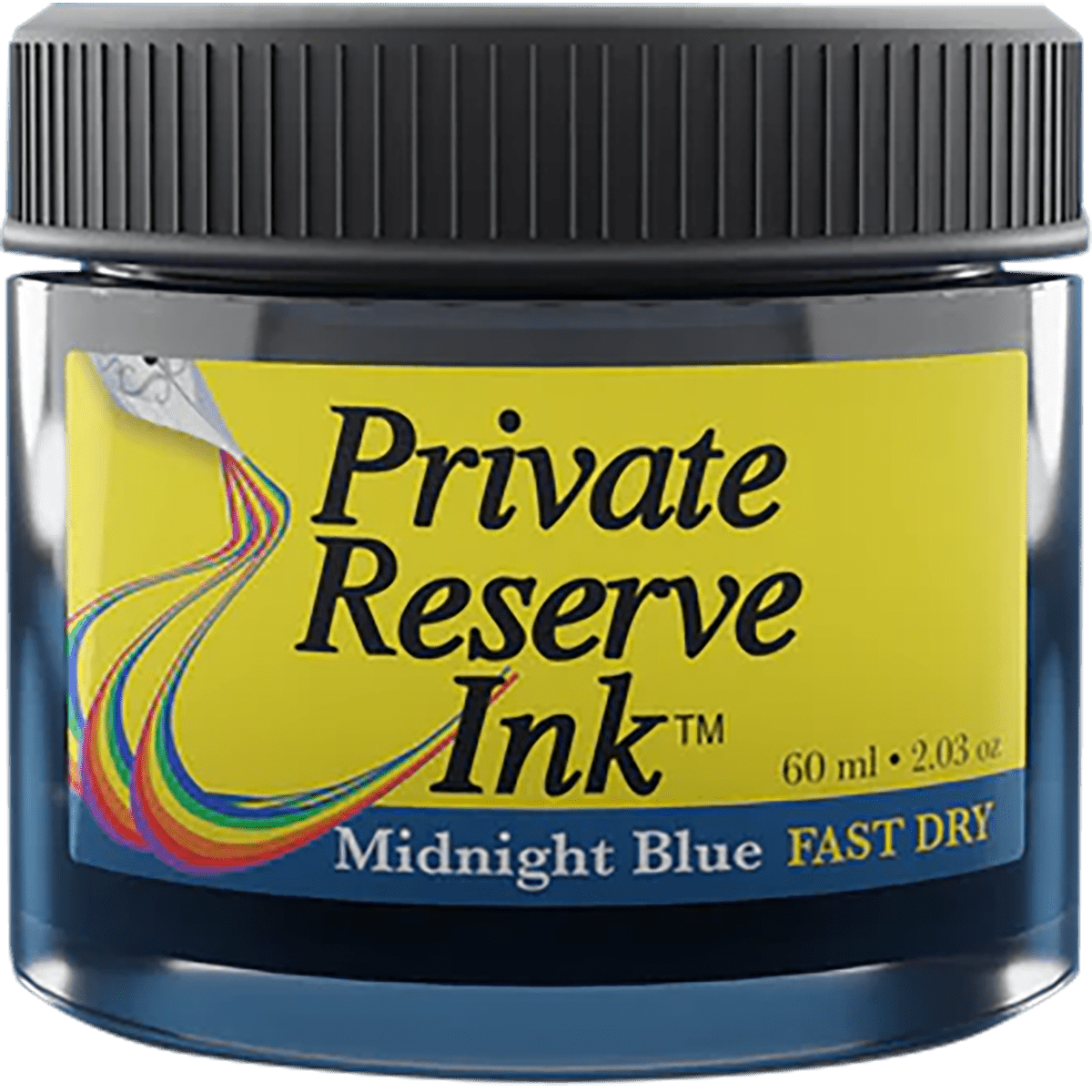 Private Reserve Fast Dry Ink Bottle - Midnight Blue - 60ml - Pen Boutique Ltd