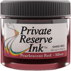 Private Reserve Pearlescent Ink Bottle - Red/Silver - 60ml - Pen Boutique Ltd