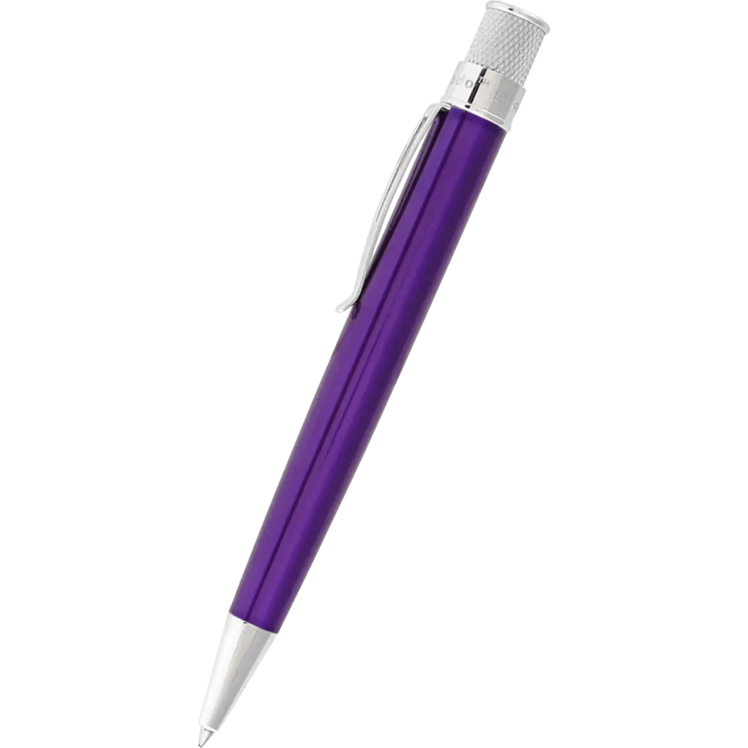 Retro 51 Tornado Purple Rollerball Pen - Pen Boutique Ltd