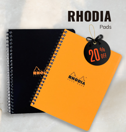 Rhodia Pads - 20% off