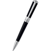 S T Dupont Liberte Black Lacquer Ballpoint Pen - Pen Boutique Ltd