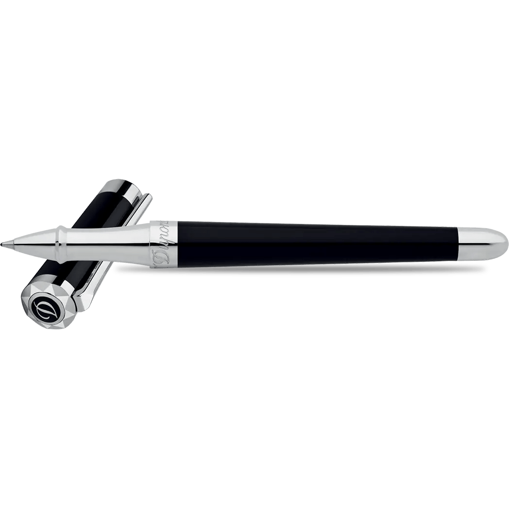 S T Dupont Liberte Black Lacquer Rollerball Pen - Pen Boutique Ltd