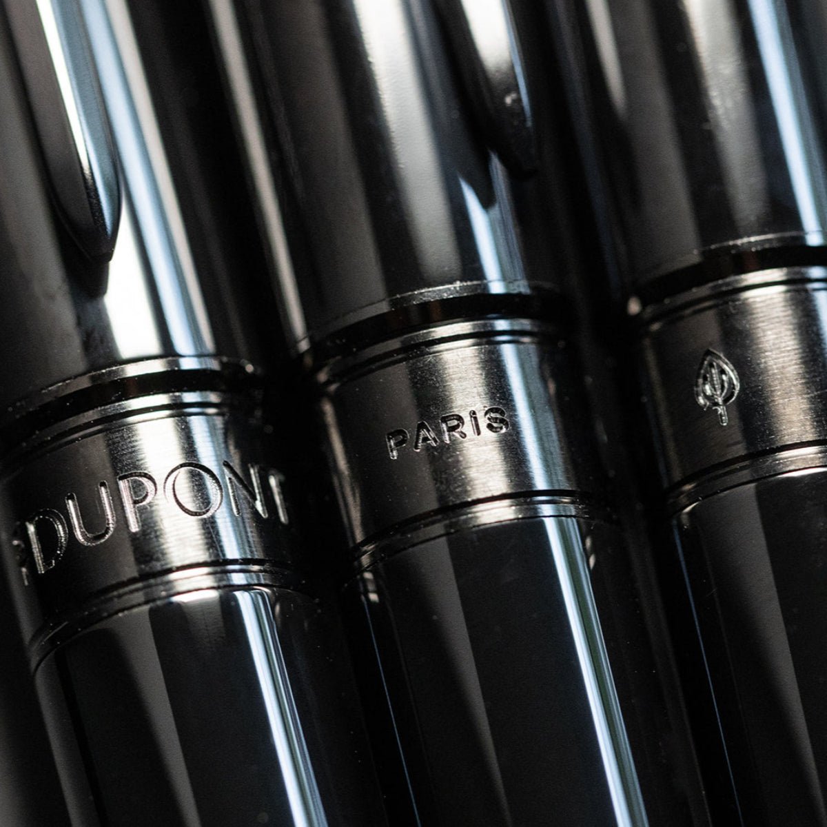 S T Dupont Line D Rollerball Pen - Eternity - Silky Black (Large) - Pen Boutique Ltd