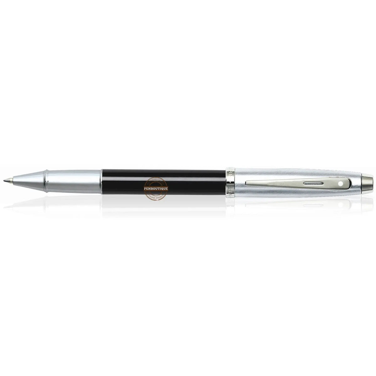 Sheaffer 100 Black Lacquer Rollerball Pen - Pen Boutique Ltd