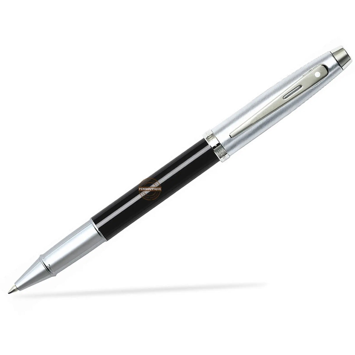 Sheaffer 100 Black Lacquer Rollerball Pen - Pen Boutique Ltd