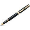 Sheaffer 300 Glossy Black Gold Trim Fountain Pen - Pen Boutique Ltd