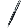 Sheaffer 300 Glossy Black with Chrome Trim Fountain Pen - Fine - Pen Boutique Ltd