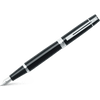Sheaffer 300 Glossy Black with Chrome Trim Fountain Pen - Fine - Pen Boutique Ltd