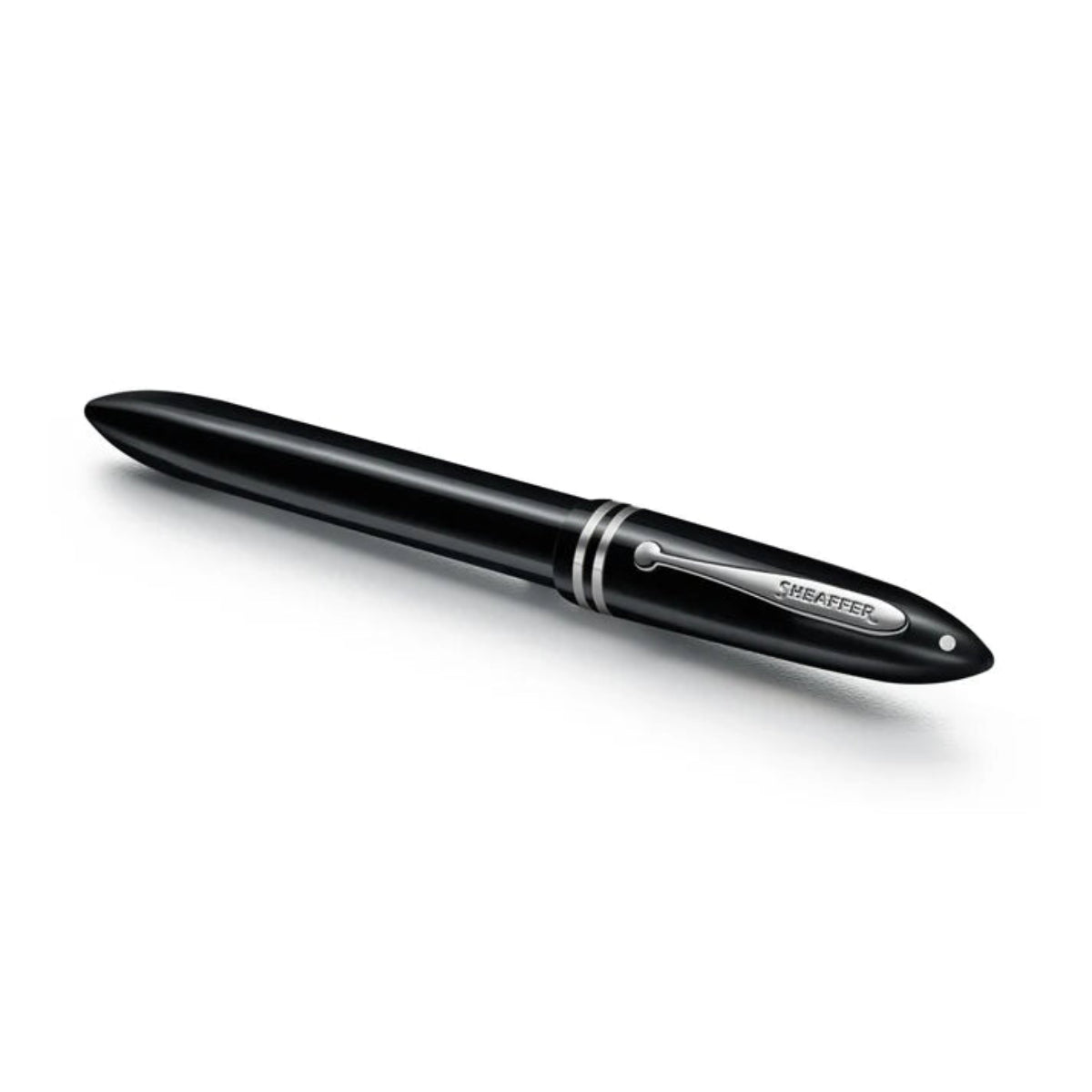 Sheaffer Balance III E892 Rollerball Pen - Glossy Black - Chrome Trims-Pen Boutique Ltd