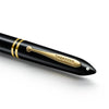 Sheaffer Balance III E893 Ballpoint Pen - Glossy Black - Gold Trims-Pen Boutique Ltd