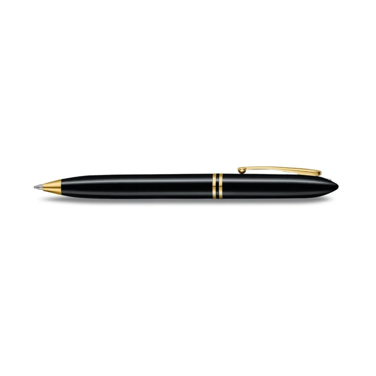 Sheaffer Balance III E893 Ballpoint Pen - Glossy Black - Gold Trims-Pen Boutique Ltd