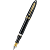 Sheaffer Balance III E893 Fountain Pen - Glossy Black - Gold Trims-Pen Boutique Ltd