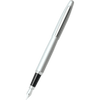 Sheaffer VFM Strobe Silver Fountain Pen - Medium - Pen Boutique Ltd
