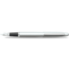 Sheaffer VFM Strobe Silver Fountain Pen - Medium - Pen Boutique Ltd