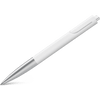 Lamy Noto Ballpoint Pen - White/Silver - Pen Boutique Ltd
