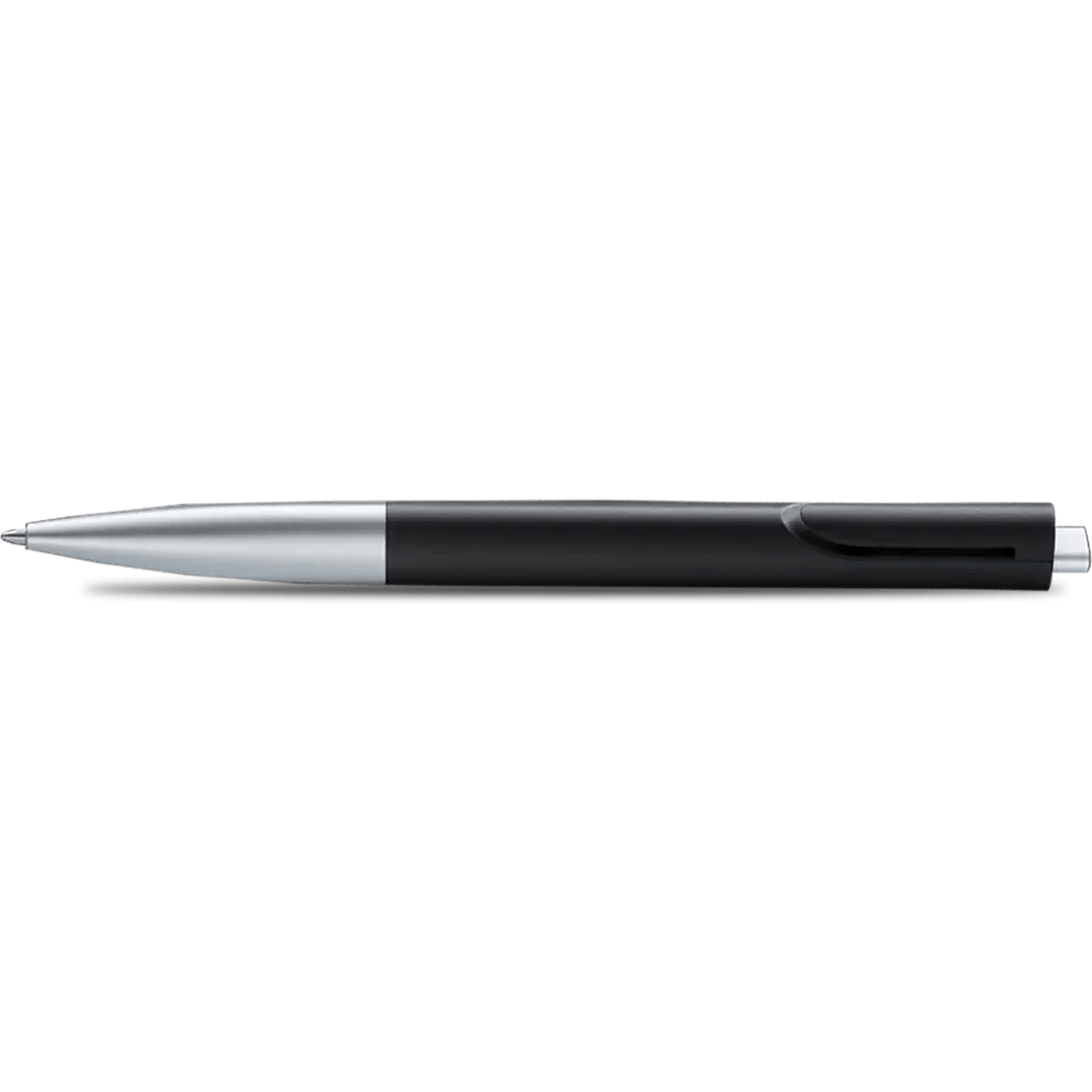 Lamy Noto Ballpoint Pen - Black/Silver - Pen Boutique Ltd