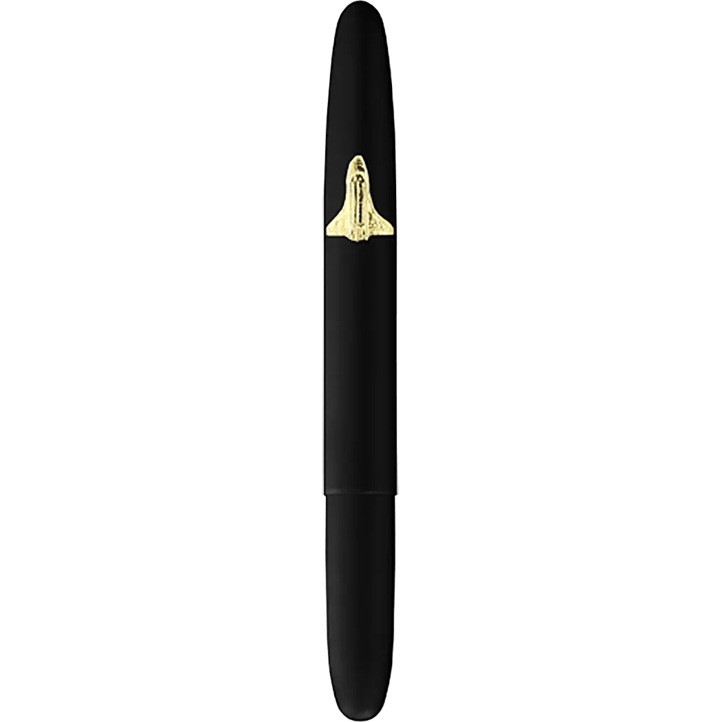 Fisher Space Pen Matte Black Bullet w/Space Shuttle Ballpoint Pen - Pen Boutique Ltd