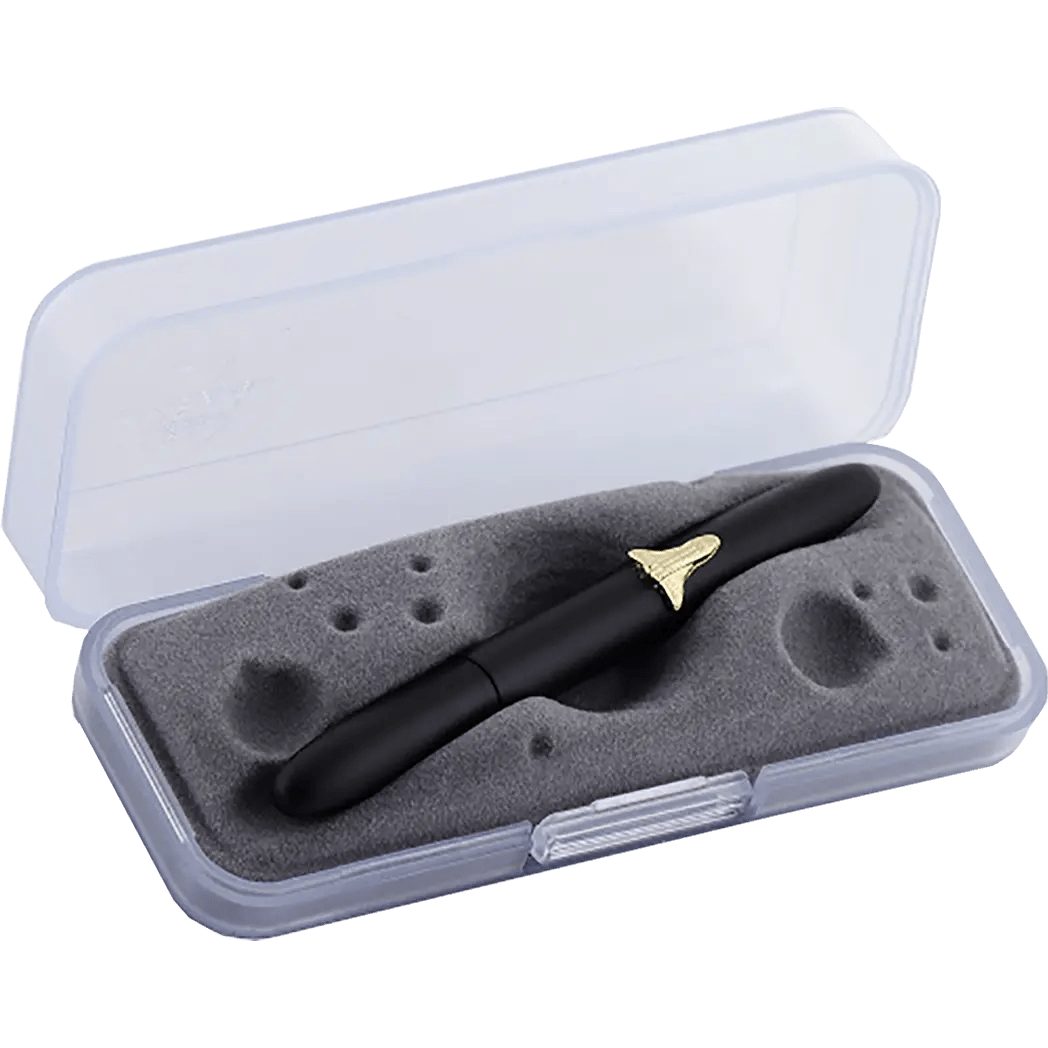 Fisher Space Pen Matte Black Bullet w/Space Shuttle Ballpoint Pen - Pen Boutique Ltd