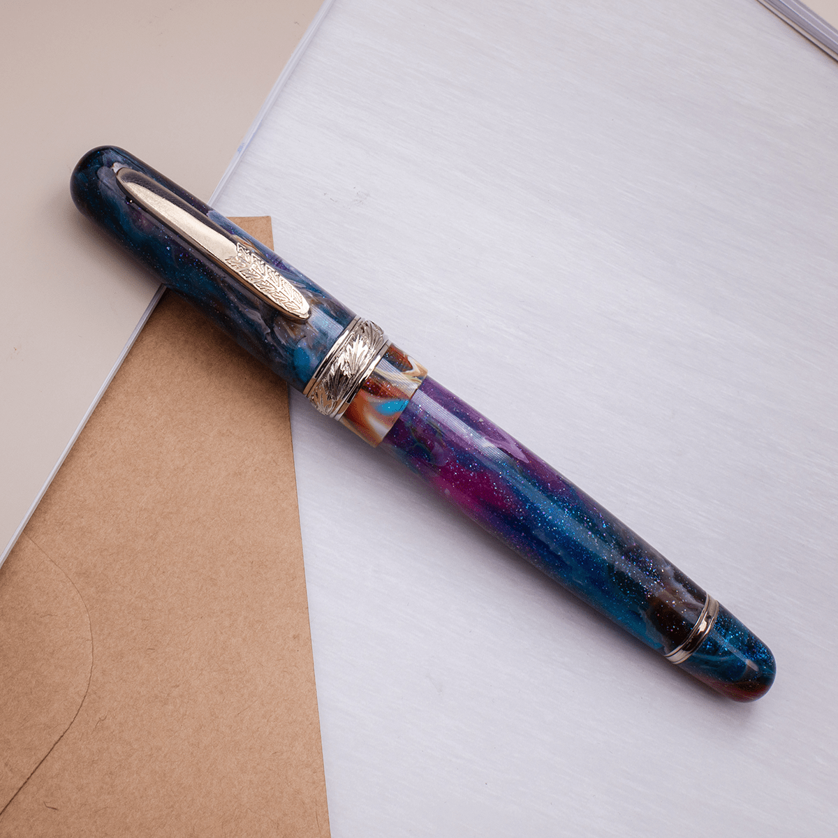 Stipula Etruria Fountain Pen - Primary Manipulation 6.5 (Limited Edition88) - Pen Boutique Ltd