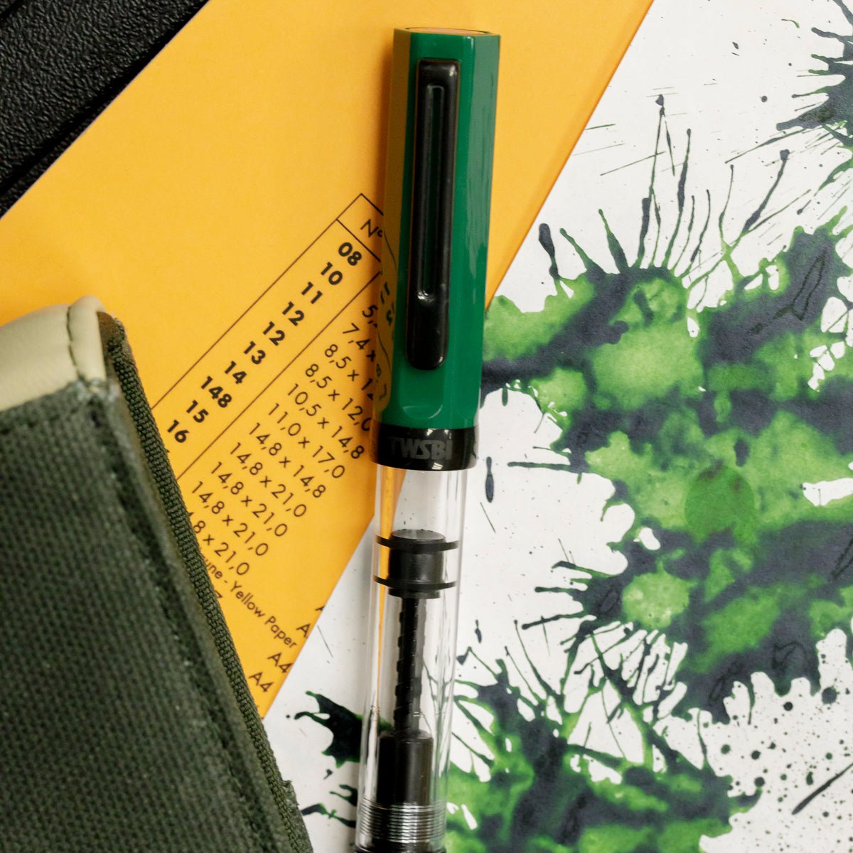 TWSBI Eco Fountain Pen - Irish Green with Onyx - Pen Boutique Ltd
