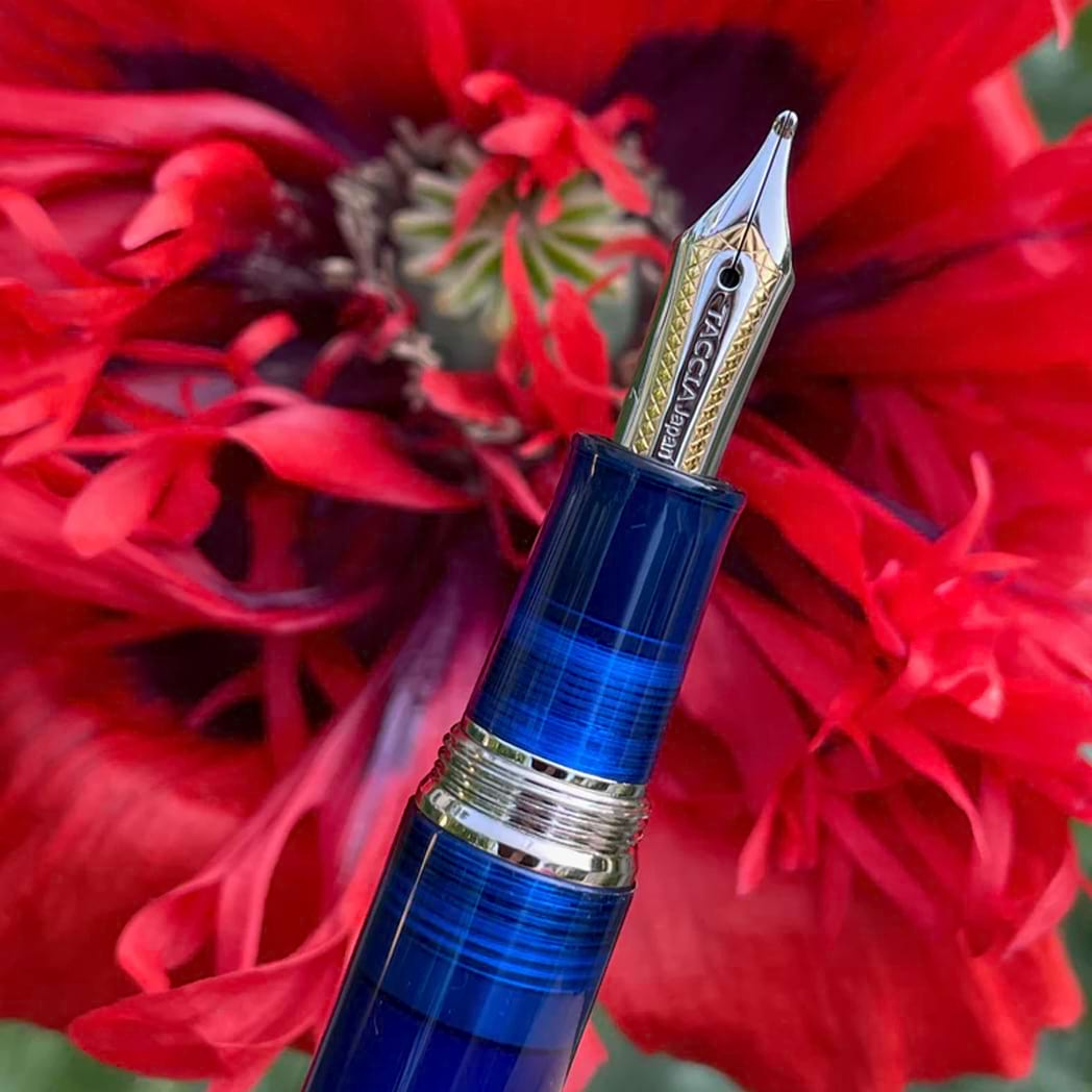 Taccia Spectrum Fountain Pen - Ocean Blue - Pen Boutique Ltd